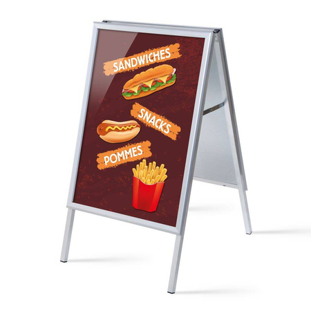 A-Board A1 Complete Set Snacks Spanish