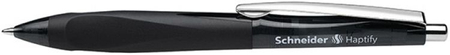 Długopis automatyczny SCHNEIDER Haptify, M, czarny