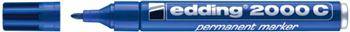 Marker permanentny e-2000c EDDING, 1,5-3mm, niebieski