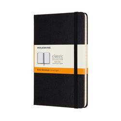 Notes MOLESKINE Classic M (11,5x18 cm) w linie, twarda oprawa, 208 stron, czarny
