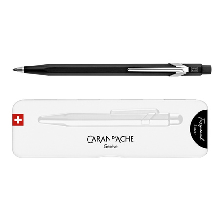 Ołówek automatyczny CARAN D'ACHE Fixpencil, 3mm, w pudełku, czarny