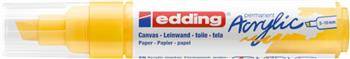 Marker akrylowy e-5000 EDDING, 5-10 mm, matowa żółć