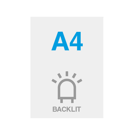 Standard Multi Layer Material Banner Grommet 220g/m² 100 x 200 cm