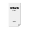 Premium Banner Standard Multi Layer PP Folie 220g/m2, matte Oberfläche, 1000x2000mm