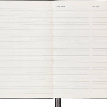 Notes MOLESKINE PRO Project Planner XL (19x25 cm) twarda oprawa, czarny