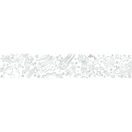 Papier do kolorowania KEYROAD, dla chłopca, mini, z 4-kolorową kredką, pudełko