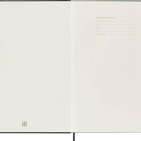 Notes MOLESKINE PROFESSIONAL A4 (21x29,7 cm), twarda oprawa, 192 strony, czarny