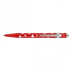 Długopis CARAN D'ACHE 849 Swiss Flag, M, czerwony