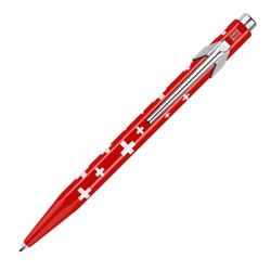 Długopis CARAN D'ACHE 849 Swiss Flag, M, czerwony