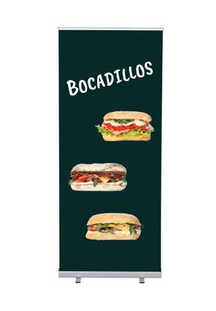 Roll-Banner Budget 85 Complete Set Sandwiches Spanish