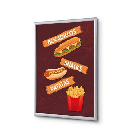 Snap Frame A1 Complete Set Snacks Spanish