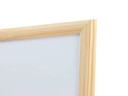 Tablica Magnetyczna Suchościeralna Biała 70x50 cm w ramie drewnianej 