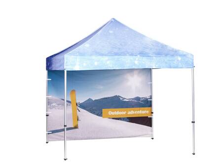 Tent Alu Full Wall Outside 3 x 3 Meter Full Colour