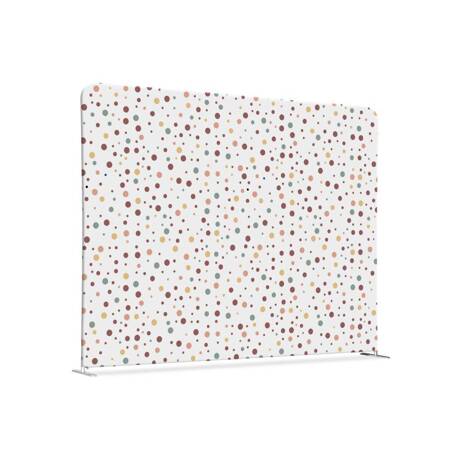 Textile Room Divider 200-150 Double Dots Colour Earth