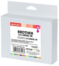 Tusz OP K Brother LC1280XL-M (do MFC-J5910DW), magenta