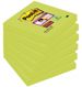 Karteczki samoprzylepne POST-IT® Super Sticky (654-6SS-AW), 76x76mm, 1x90 kartek, zielone